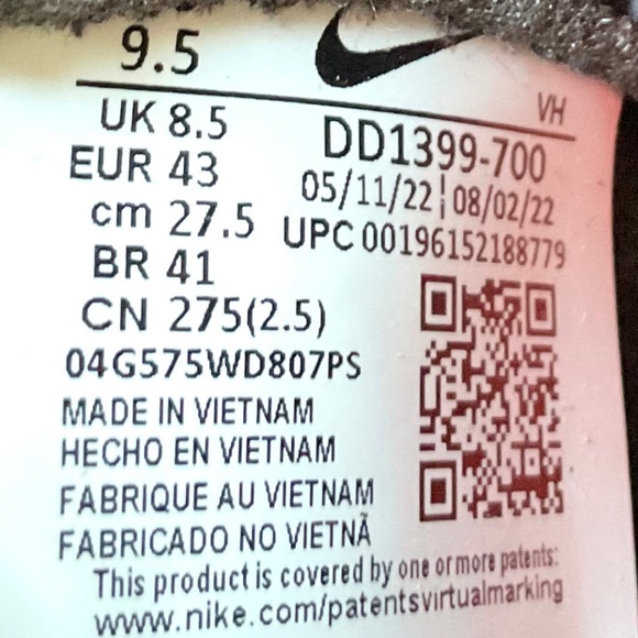 Nike Dunk High Retro Goldenrod Black Yellow DD1399-700 Men’s Sz 9.5 - Picture 12 of 16